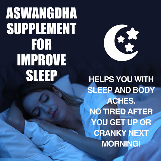 DVO Ashwagandha Gummies for Stress Relief Improve Sleep Mood Enhanced Energy Ashwagandha Vitamin Complex Supplements for Men and Women, Vegan, 60 Capsules